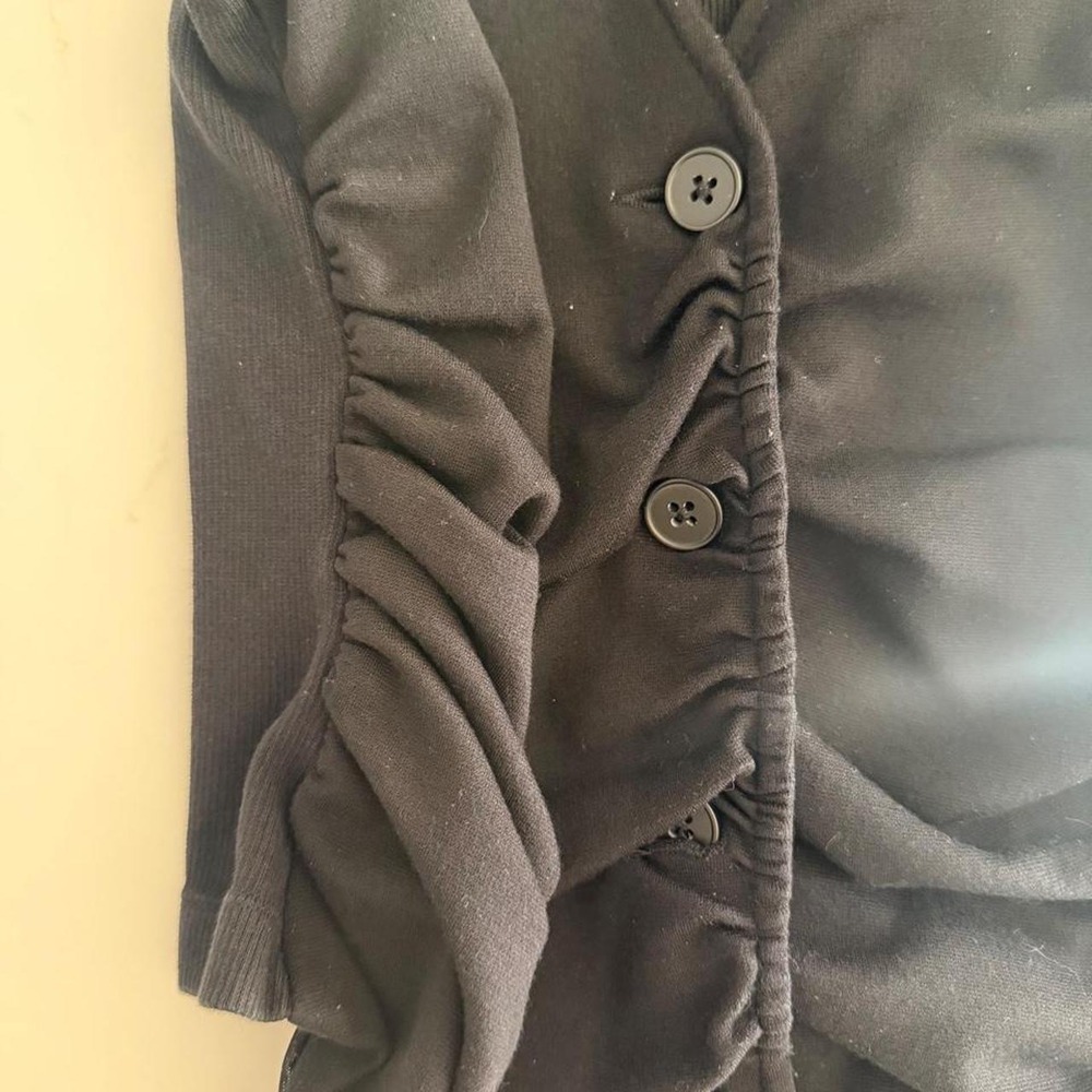 Y2K Express black button up vest - Picture 5 of 5